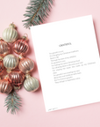 Grateful (Christmas Poem)