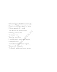 If Poem