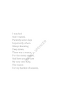 Reason Poem