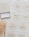 Darling IVF Milestone Cards