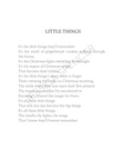 Little Things (Christmas Poem)