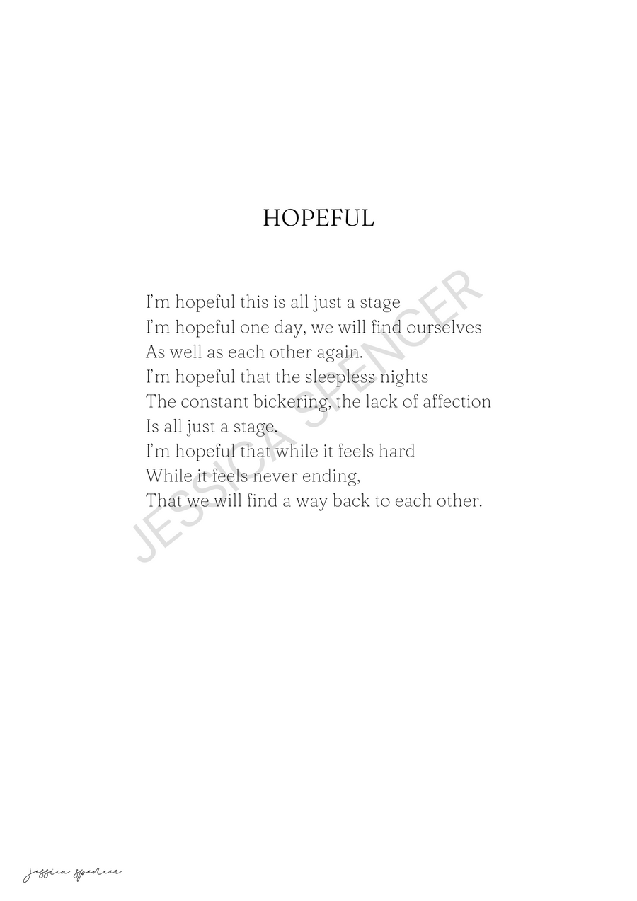 Hopeful Poem