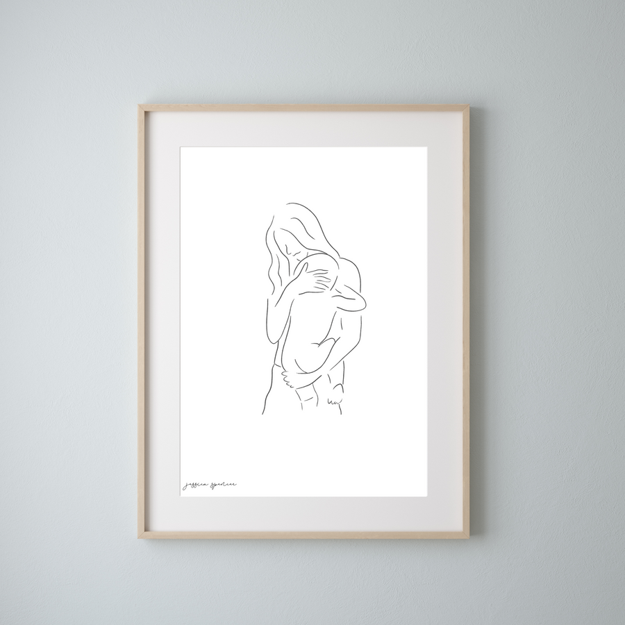 Mother's Arms Print