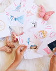 The Enchanting ABC Flash Cards beautiful abc kids book